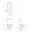 Cersanit Parva Toaleta WC kompaktowa 35x61x78 cm z deską zwykłą, biała K27-001