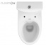 Cersanit Parva Toaleta WC kompaktowa 35x61x77,5 cm CleanOn bez kołnierza wewnętrznego, biała K27-062