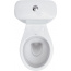 Cersanit President Toaleta WC kompaktowa 37,5x64,5x75 cm z deską polipropylenową, biała K08-029
