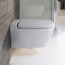 Keramag MyDay Zestaw Toaleta WC podwieszana 54x36 cm Rimfree z deską sedesową wolnoopadającą, biały 201460+575410