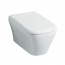 Keramag MyDay Zestaw Toaleta WC podwieszana 54x36 cm Rimfree z deską sedesową zwykłą, biały 201460+575400