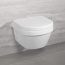 Villeroy & Boch Architectura XL Toaleta WC podwieszana 41x58 cm DirectFlush bez kołnierza wewnętrznego z powłoką AntiBac, biała Weiss Alpin 4688R0T1