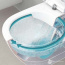Villeroy & Boch O.Novo Vita Toaleta WC VITA stojąca kompaktowa 36x70 cm lejowa DirectFlush bez kołnierza wewnętrznego z powłoką CeramicPlus, biała Weiss Alpin 4620R0R1
