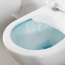 Villeroy & Boch Subway 2.0 Compact Zestaw Toaleta WC podwieszana 35,5x48 cm DirectFlush z deską sedesową zwykłą, biały Weiss Alpin 5606R001+9M69Q101