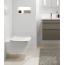 Villeroy & Boch Venticello Zestaw Toaleta WC podwieszana 37,5x56 cm DirectFlush z powłoką CeramicPlus z deską sedesową wolnoopadającą, biała Weiss Alpin 4611R0R1+9M79S101