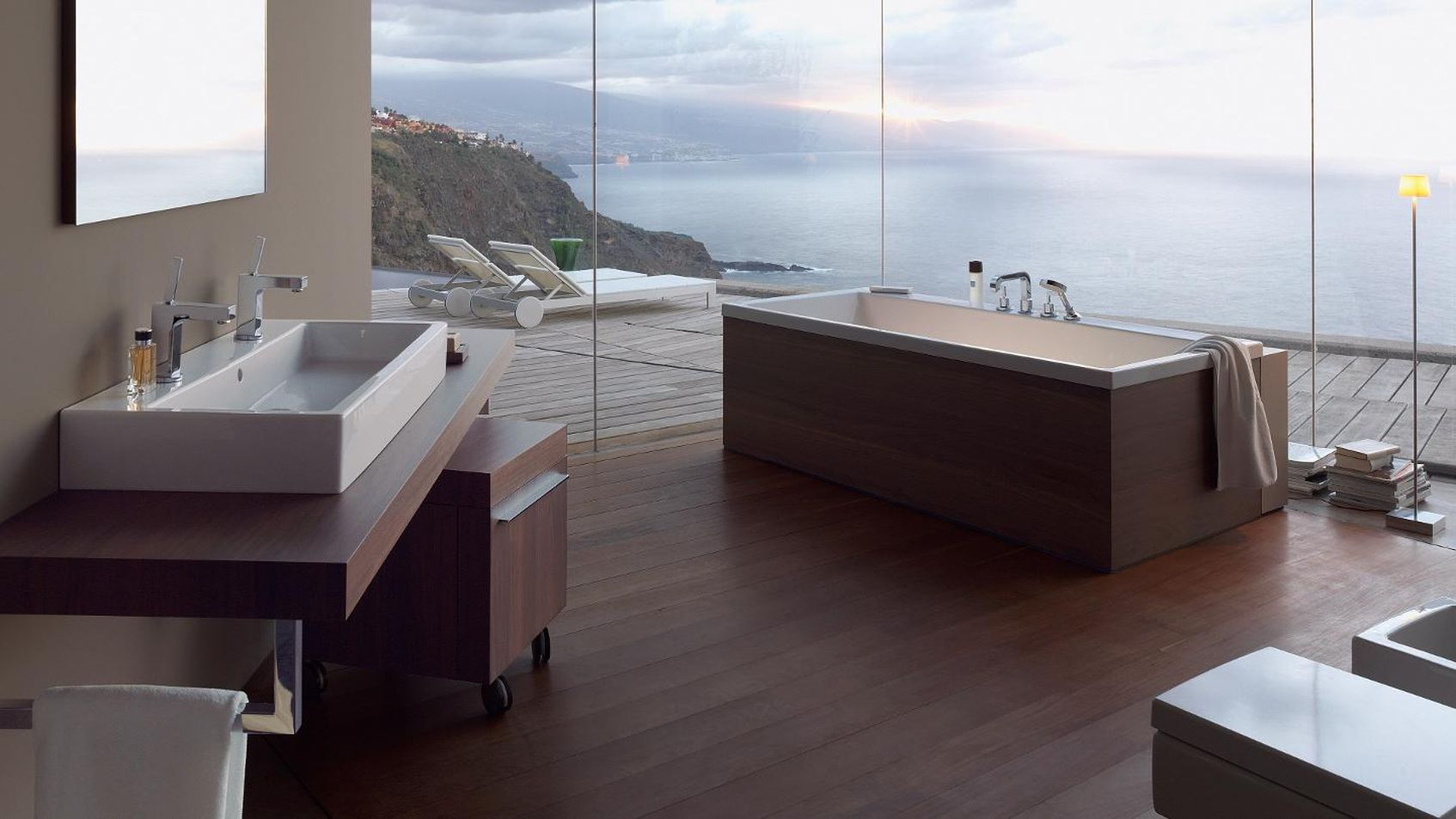 Duravit Fogo Meble Umywalki Łazienkowe Do Łazienki pod Umywalkę z Blatem, Duravit Fogo Szafka Boczna Ścienna Na Nogach Nóżkach - Cena Ceny Cennik Opinie Wymiary Katalog Inspiracje Aranżacje Dystrybutor Sklep Polska - lazienkarium.pl Duravit Fogo Meble łazienkowe Drewniane