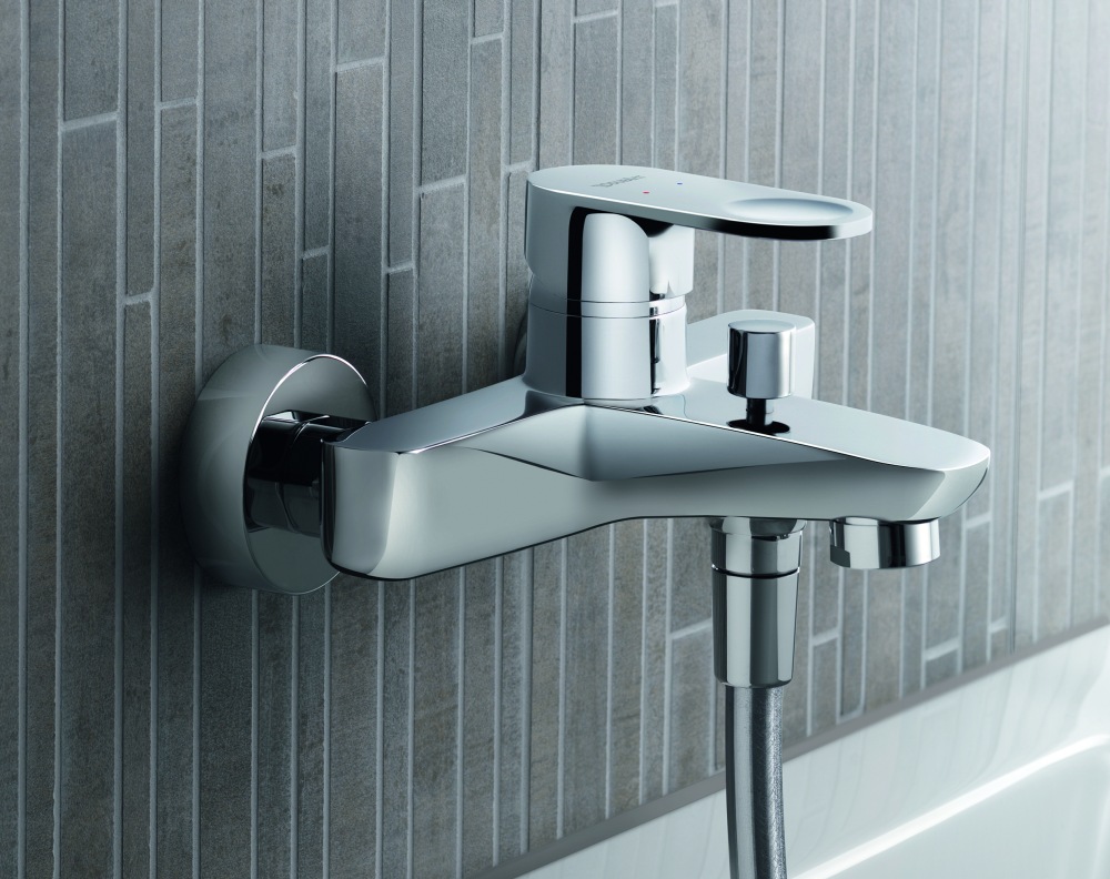Aranżacja z baterią wannową Duravit B.3 - lazienkarium.pl duravit b.3 bateria wannowa, baterie wannowe duravit, duravit b.3 bateria do wanny