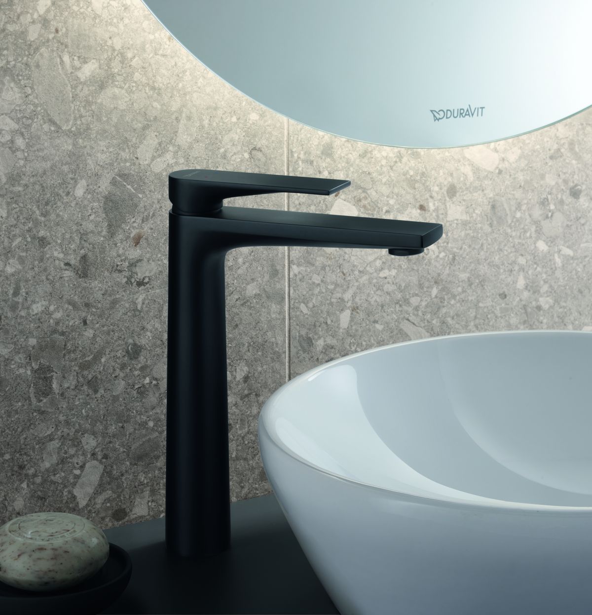 Wysoka bateria umywalkowa Duravit Tulum - www.Łazienkarium.pl duravit, duravit tulum