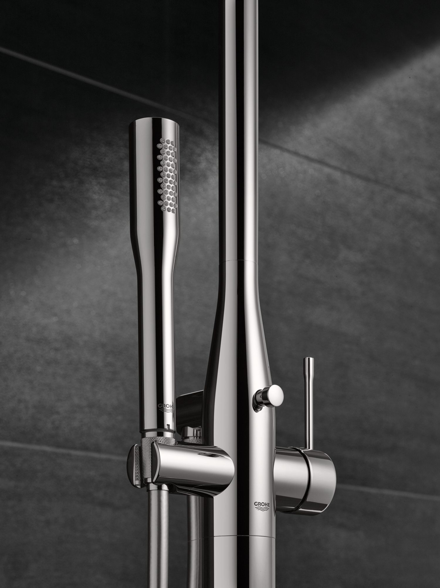 Technologie użyte w bateriach GROHE - www.Łazienkarium.pl grohe essence baterie łazienkowe, baterie łazienkowe grohe essence, grohe essence baterie do łazienki