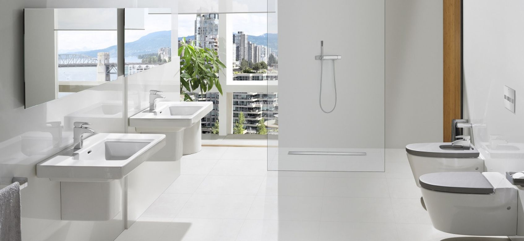 Khroma Deski Sedesowe, Roca Khroma, Roca Khroma Toaleta WC, Miski z Deska Roca Khroma, Bidet podwieszany Roca - lazienkarium.pl Roca Khroma,cermaika sanitarna przyjemna dla zmysłów - lazienkarium.pl