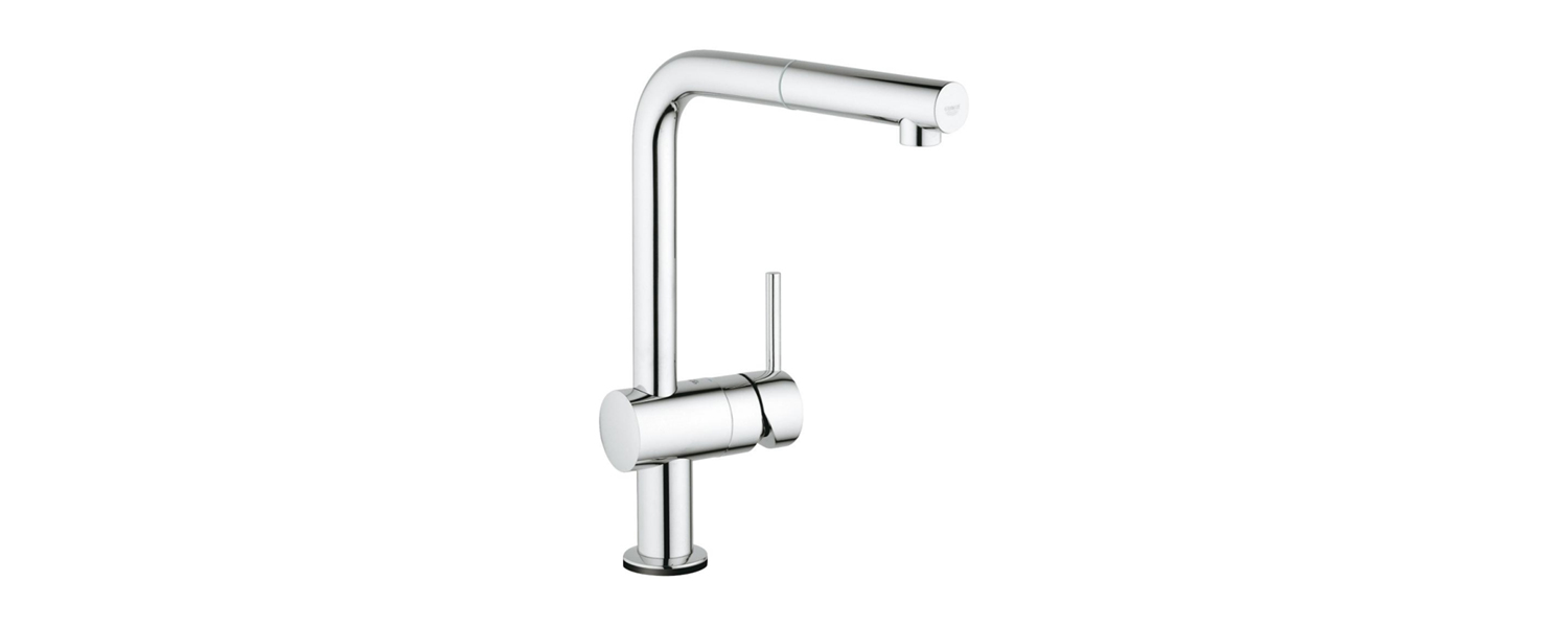 Armatura wyposażona w technologię EasyTouch - www.Łazienkarium.pl bateria grohe minta touch, bateria zlewozmywakowa dotykowa, grohe bateria kuchenna dotykowa