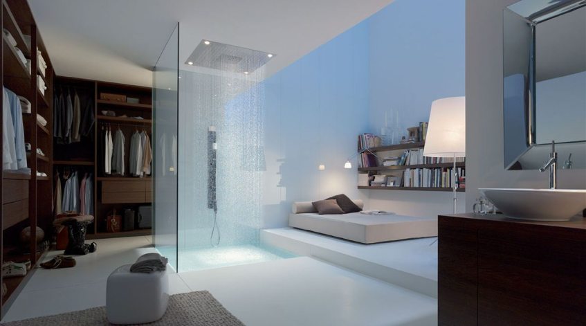 Axor Starck Shower Collection, łazienka w stylu spa, łazienka spa, wyposażenie łazienki lazienkarium.pl
