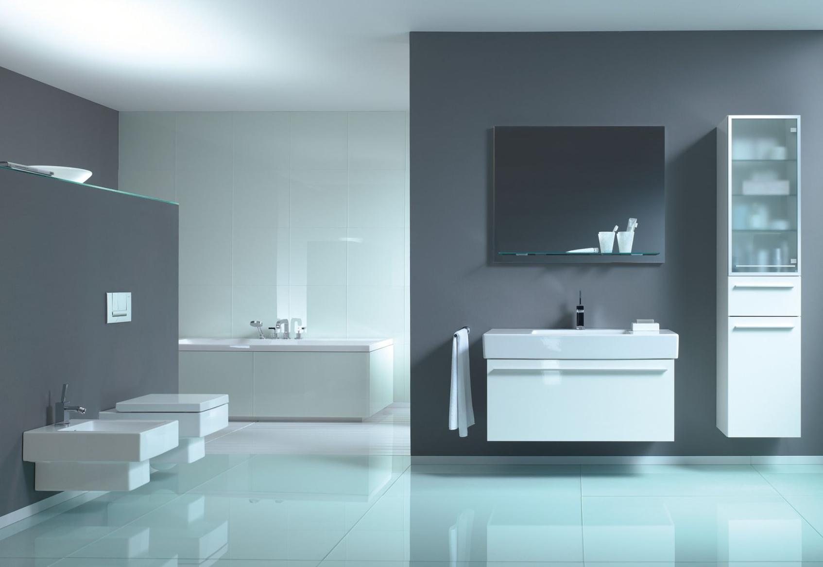 Duravit Vero, łazienka nowoczesna, łazienka w stylu nowoczesnym, nowoczesna łazienka, styl nowoczesny w łazience, wyposażenie łazienek lazienkarium.pl