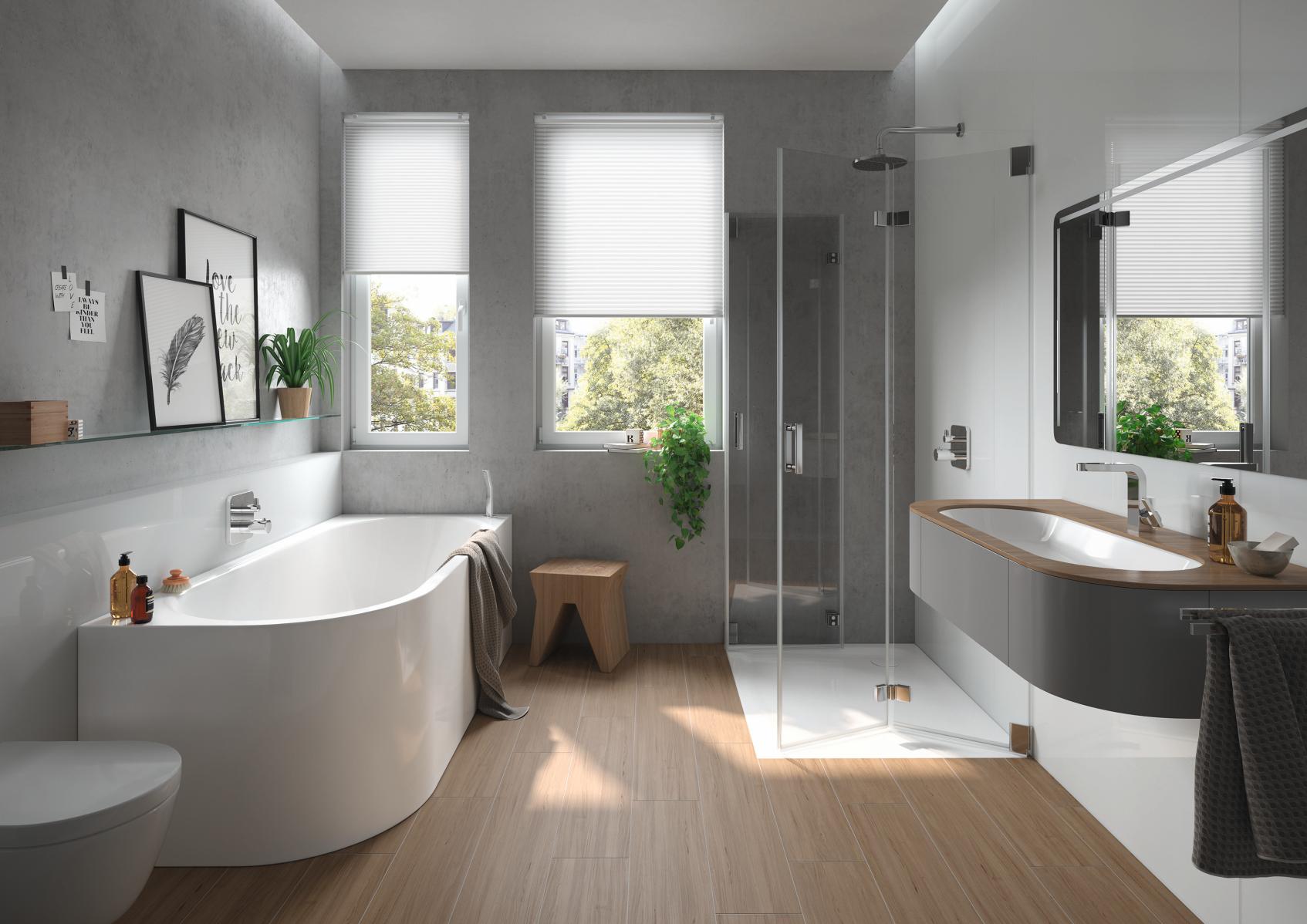 Łazienka w stylu skandynawskim – jak urządzić? Łazienka aranżacje, sklep łazienki, lazienkarium.pl – łazienka w drewnie, łazienka w bieli 