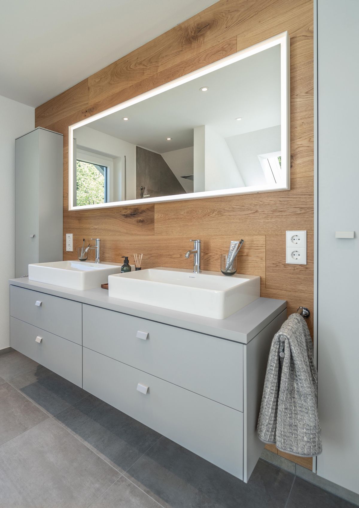 duravit l-cube, duravit lustro, duże lustro duravit