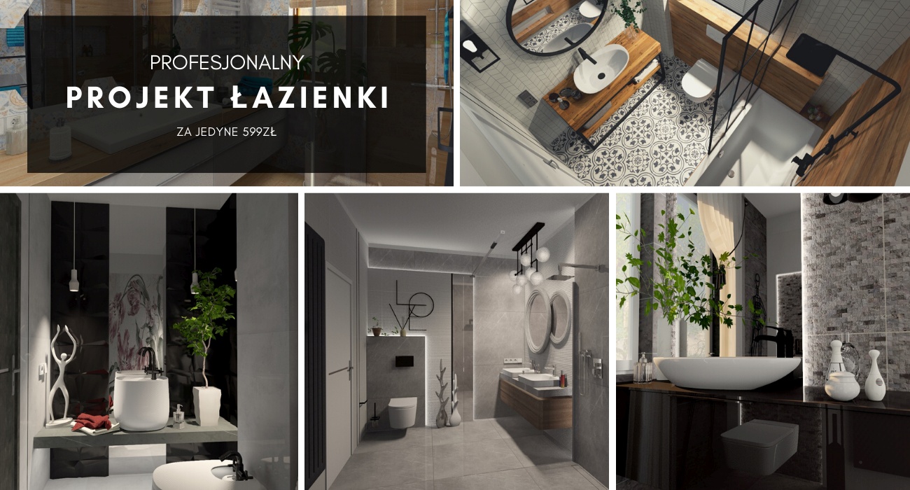 Projektowanie Łazienek - Projekty Łazienek