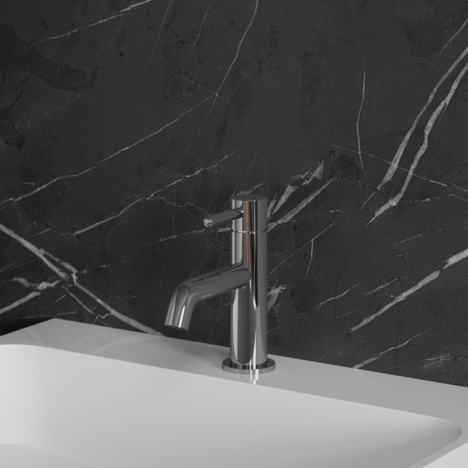 Omnires Y Bateria umywalkowa 16 cm chrom Y1210NCR - zdjęcie 1