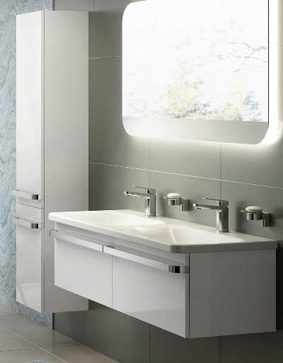 Ideal Standard Tonic II – pełna aranżacja funkcjonalnej łazienki w nowoczesnym stylu