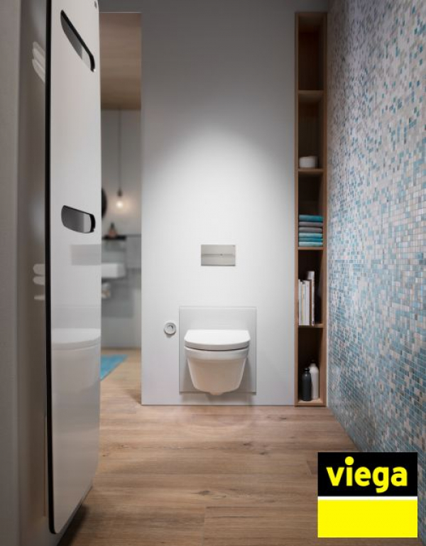 Stelaż podtynkowy Viega Prevista – rozwiązanie idealne do współczesnej łazienki!