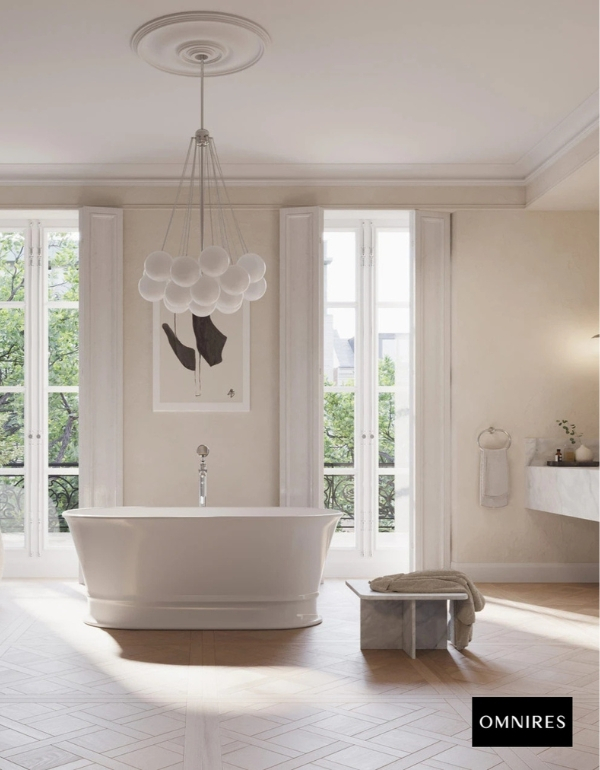 Jak urządzić łazienkę w stylu francuskim? Inspiracje trendem french modern