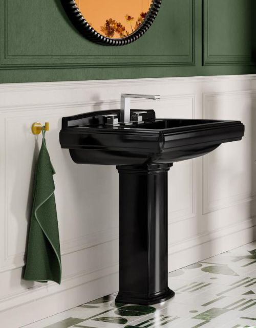 Villeroy&Boch Hommage Pure Black – symbol klasycznej łazienki