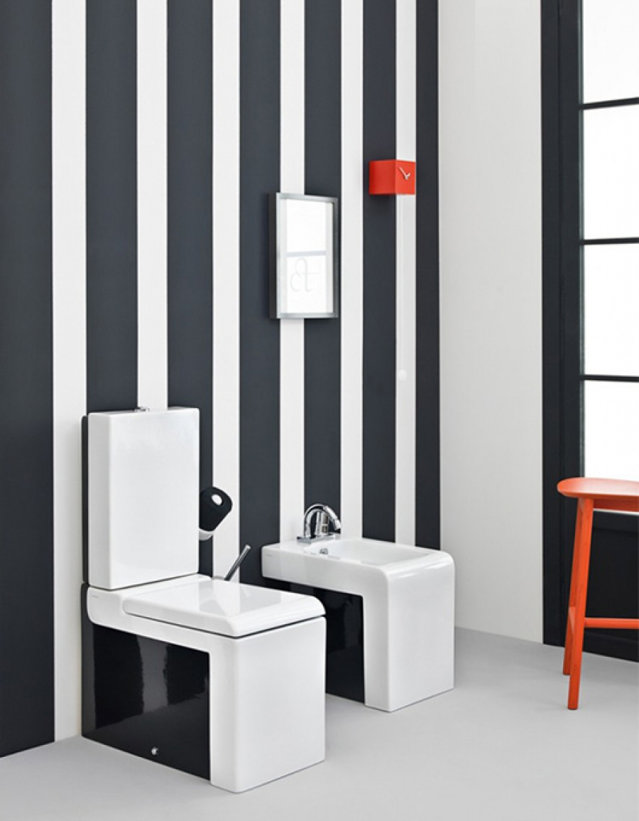 Art Ceram La Fontana umywalka, miska WC i deska w nowoczesnej łazience!