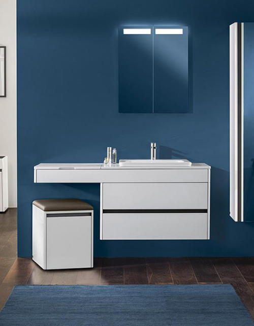 Villeroy&amp;Boch Vivia – łazienka aranżacje, inspiracje – zalety miski Wc bez kołnierza, umywalka V&amp;B – blog, wyposażenie łazienek GNSBUD